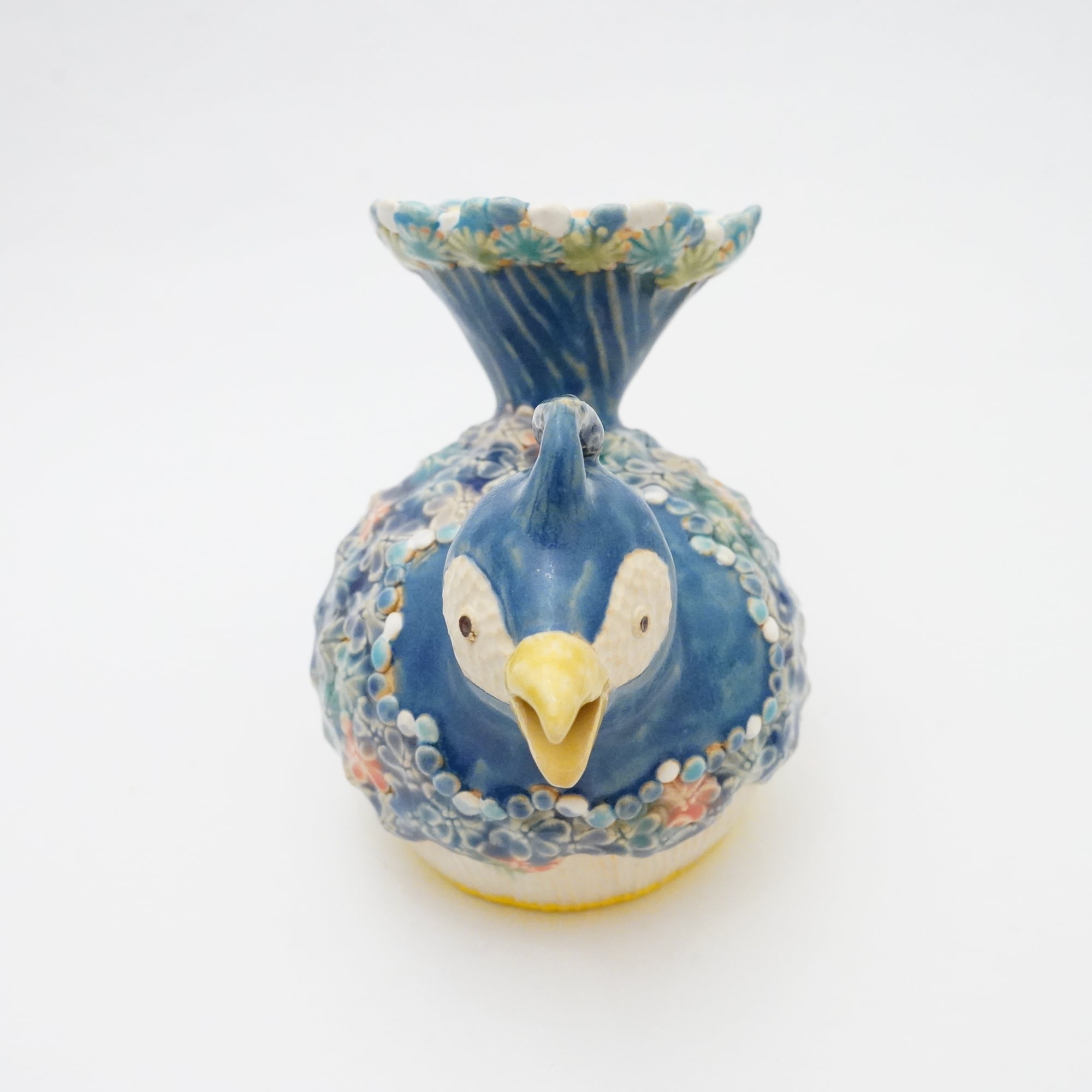 木茶動物園様　白鳥花園の招待状　ネイビー（Navy） 1/4 中古　MDD 白木千華】注器 青い鳥 10 | ろにせら ギャラリーと雑貨のお店