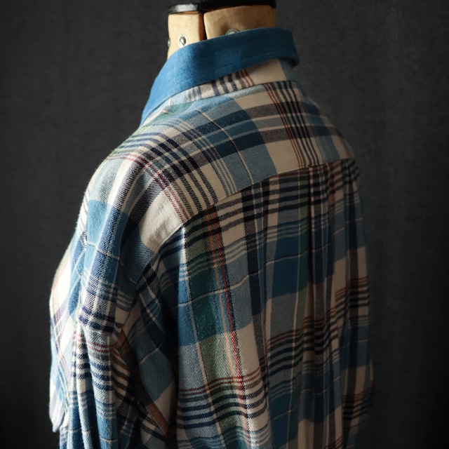 used bogner flannel shirt / フランネルカラーシャツ
