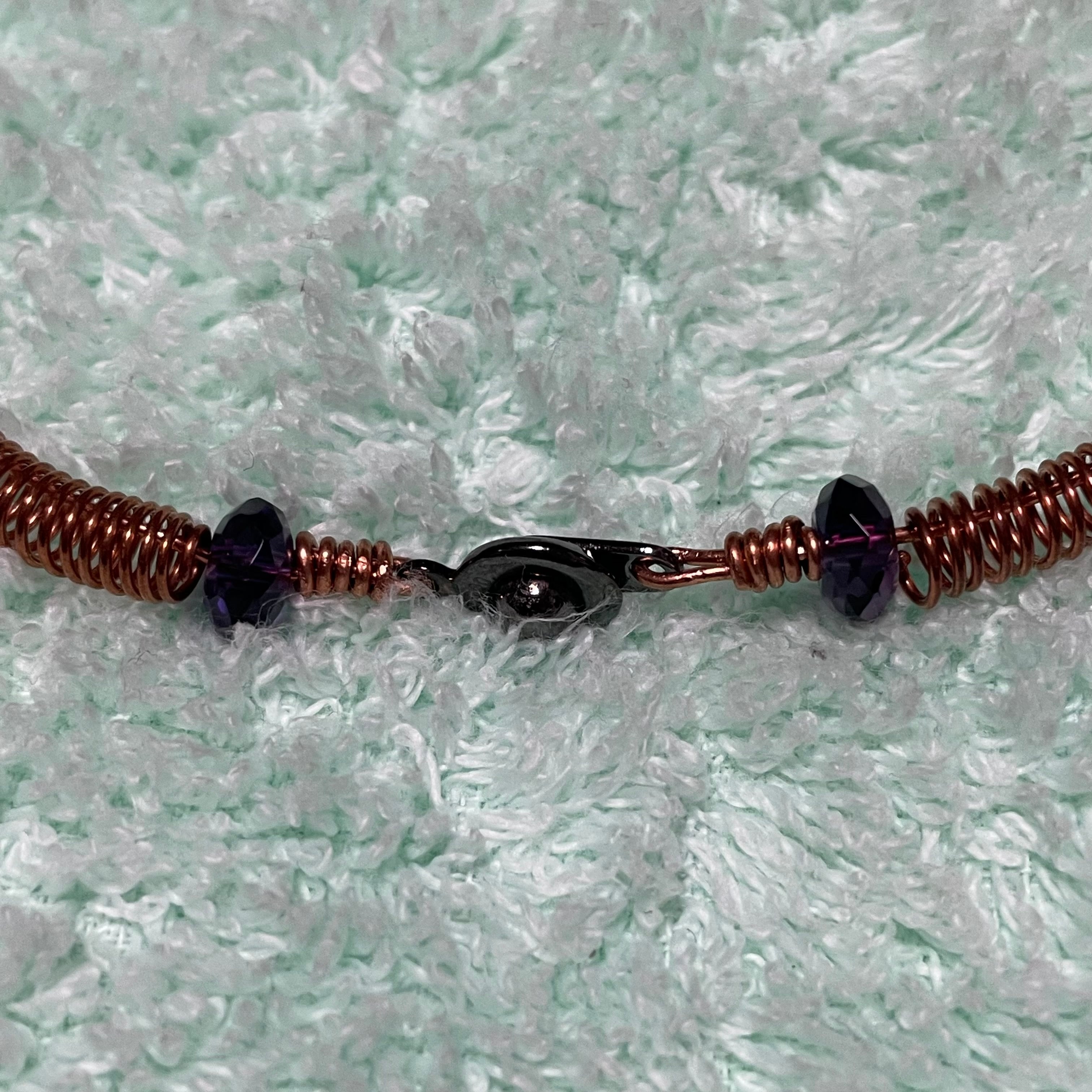 5G 電磁波対策グッズ ハンドメイド パワーストーン ネックレス