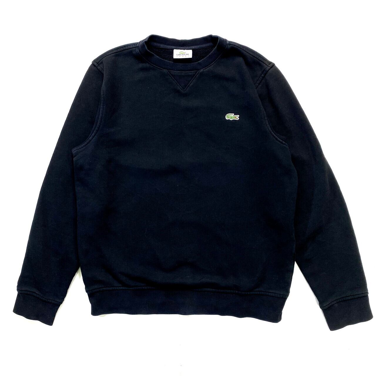 Lacoste sport ラコステ ワンポイント ロゴ 刺繍 スウェット トレーナー ブラック サイズ3 メンズs レディースm相当 古着 スウェット Al2110 Cave 古着屋 公式 古着通販サイト Lacoste sport ラコステ ワンポイント ロゴ 刺繍 スウェット トレーナー ブラック サイズ3 メンズs レディースm相当 古着 スウェット Al2110 Cave 古着屋 公式 古着通販サイト