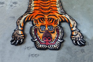 Tibetan Tiger Rug 《Mサイズ•シルク006》チベタンタイガーラグ