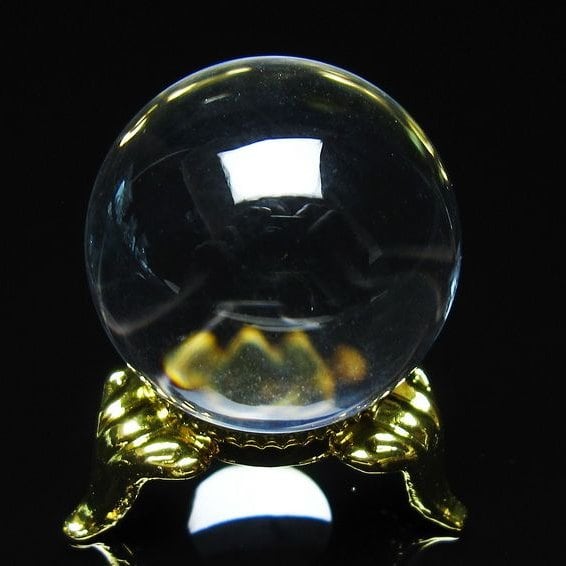 水晶 丸玉 30mm 一点物 141-7677