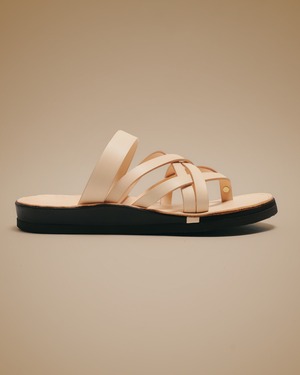 <受注生産>Strap Anchor Sandal - Water-repellent  #Natural