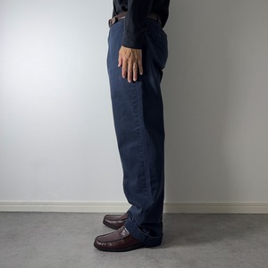 Polo by Ralph Lauren POLO CHINO "PRESTON PANT" navy W34L32相当 古着