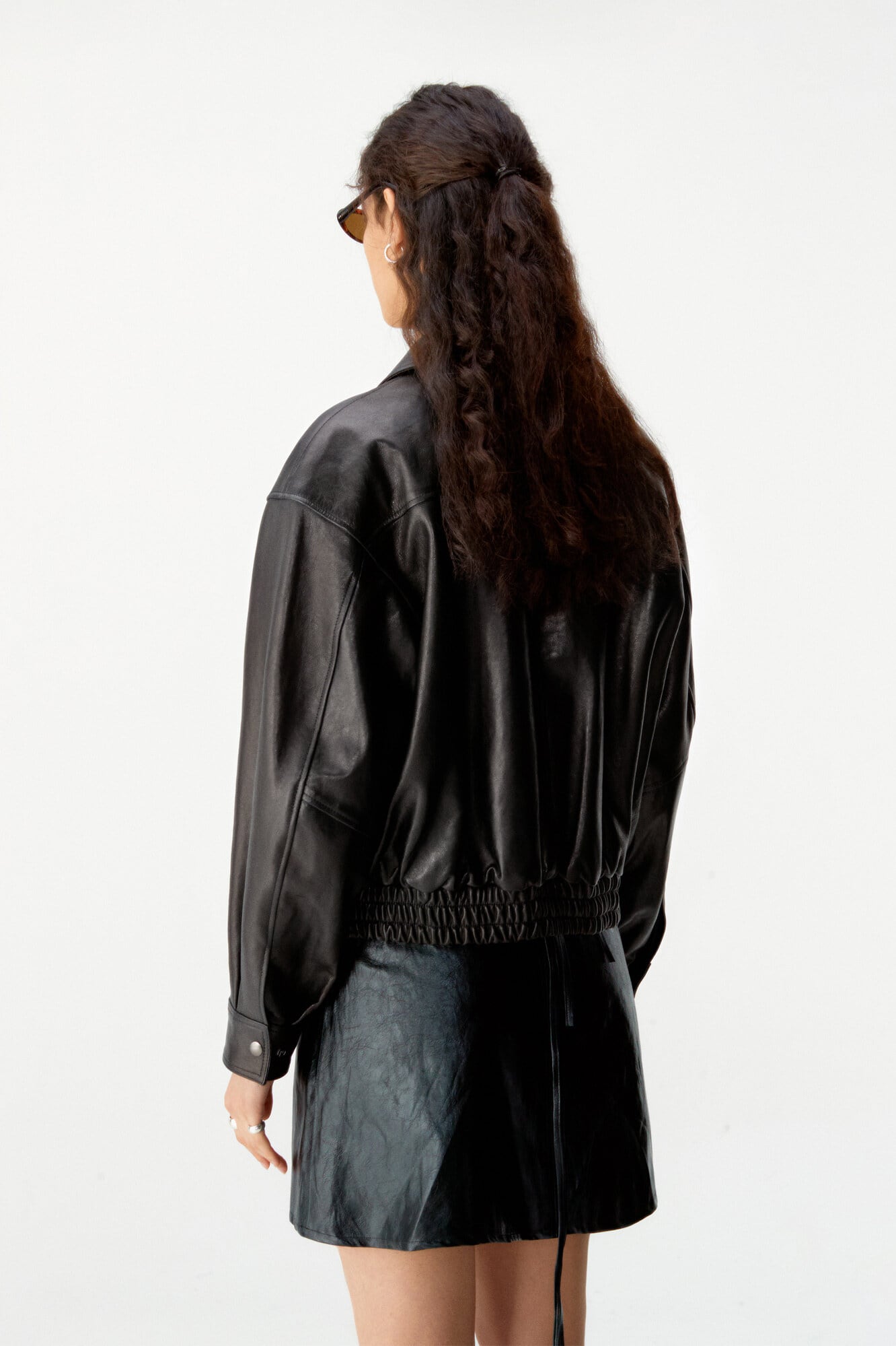☆【COOR】VEGETABLE LEATHER A-2 JACKET | もごつ