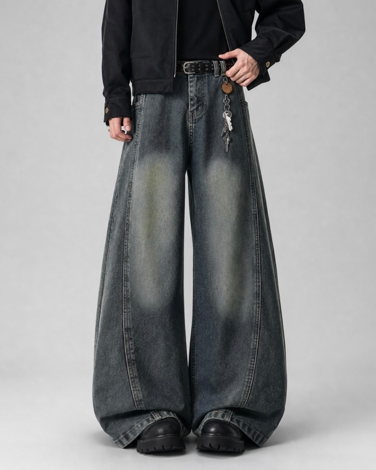 Barrel Wide Denim（95％/50％）