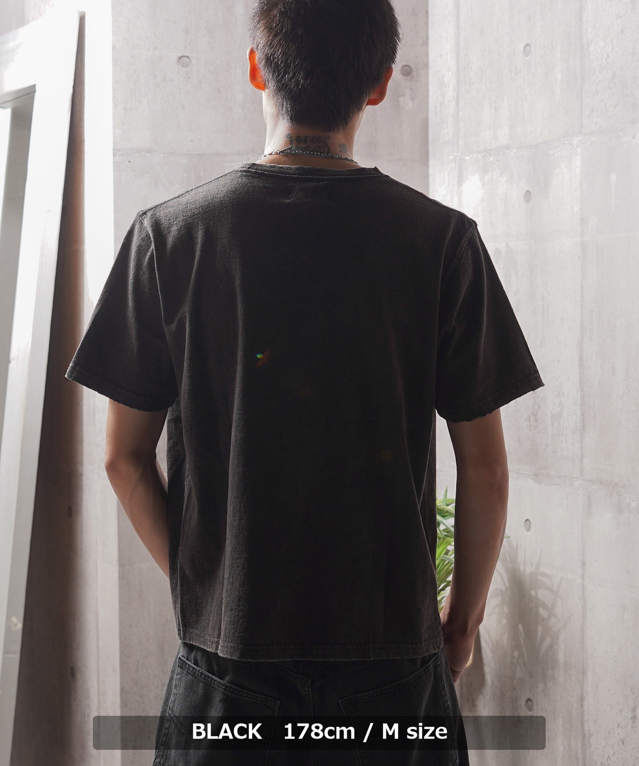 ◆スノー加工 ドリッピング Tシャツ◆fr-6236-9s