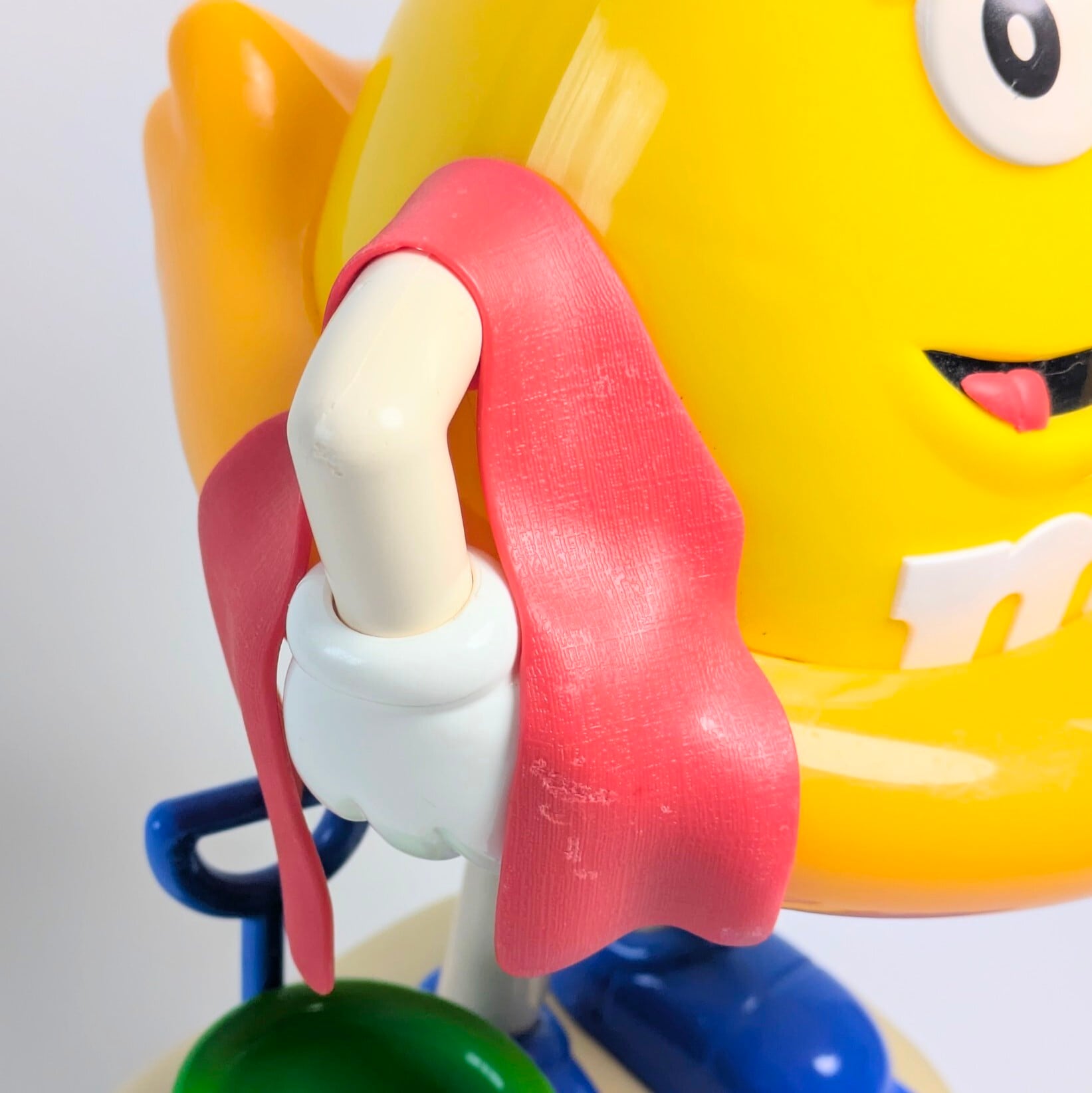 ☆ VINTAGE ☆【 m&m's ( エムアンドエムズ ) 】Summer Beach / サマービーチ / アヒル浮き輪 / ディスペンサー コレクション / イエロー 〚アメリカン雑貨 アメトイ〛