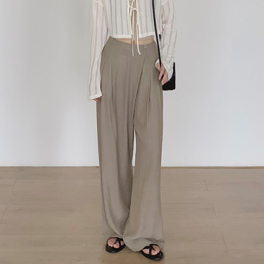 ルーズスライスリラックスパンツ K0275