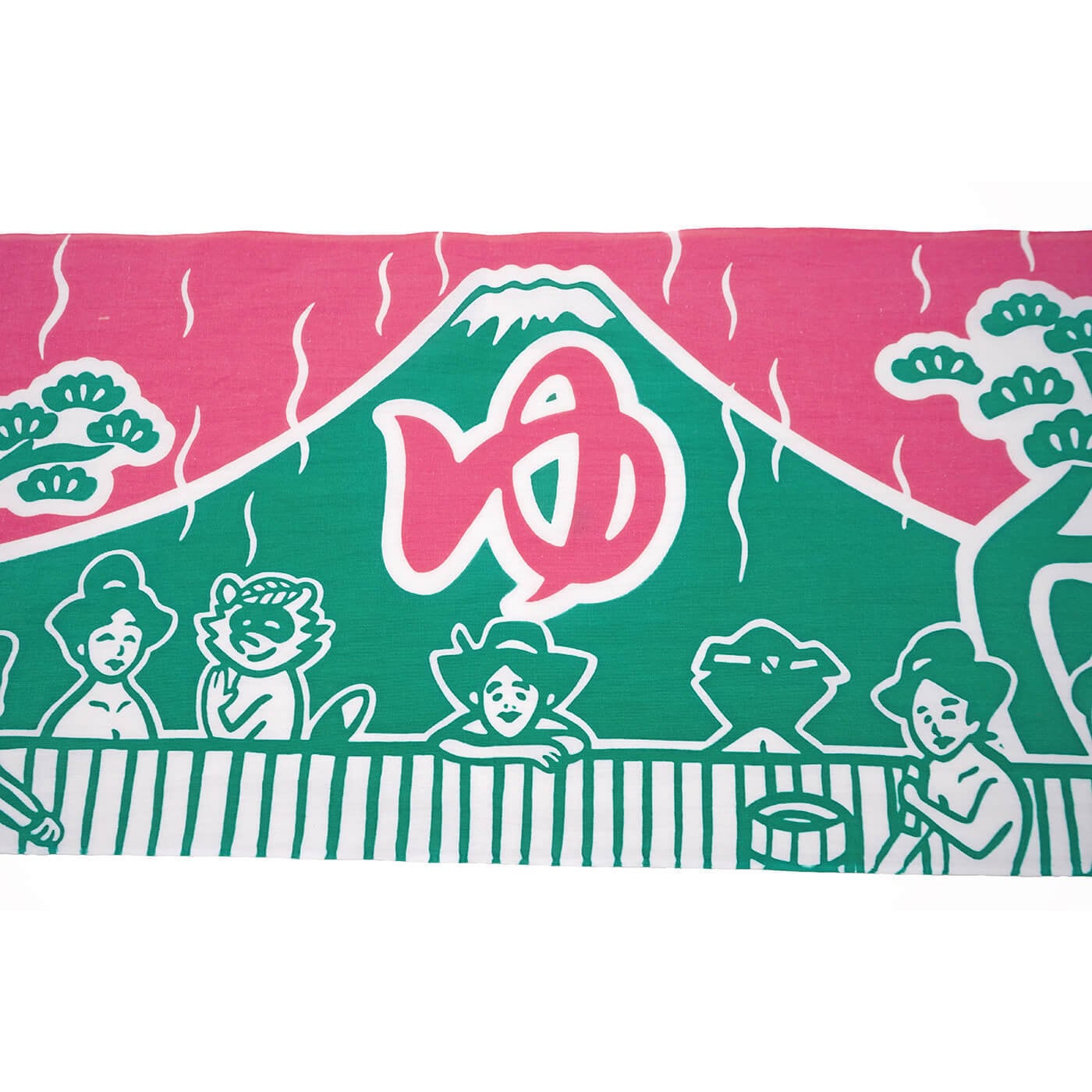 佐渡ヶ島てぬぐい／温泉（Oh!湯～） | みらい商店