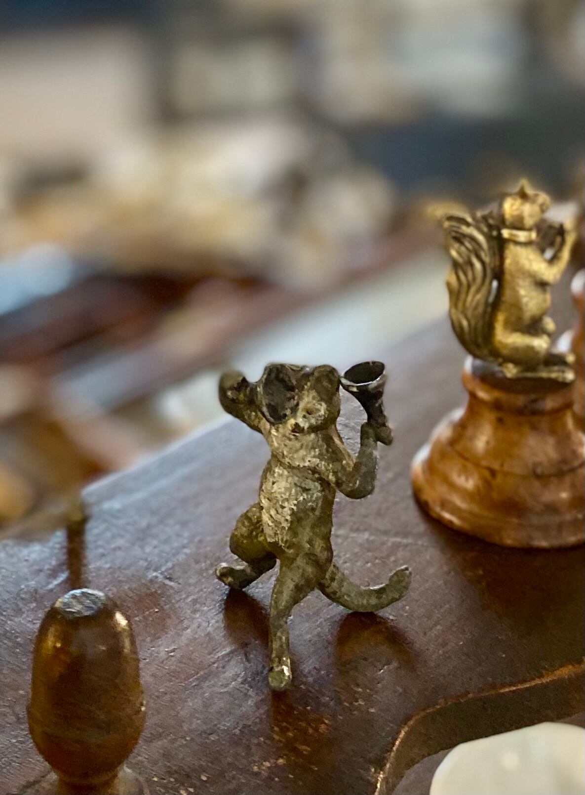 ヴィエナブロンズのネコ