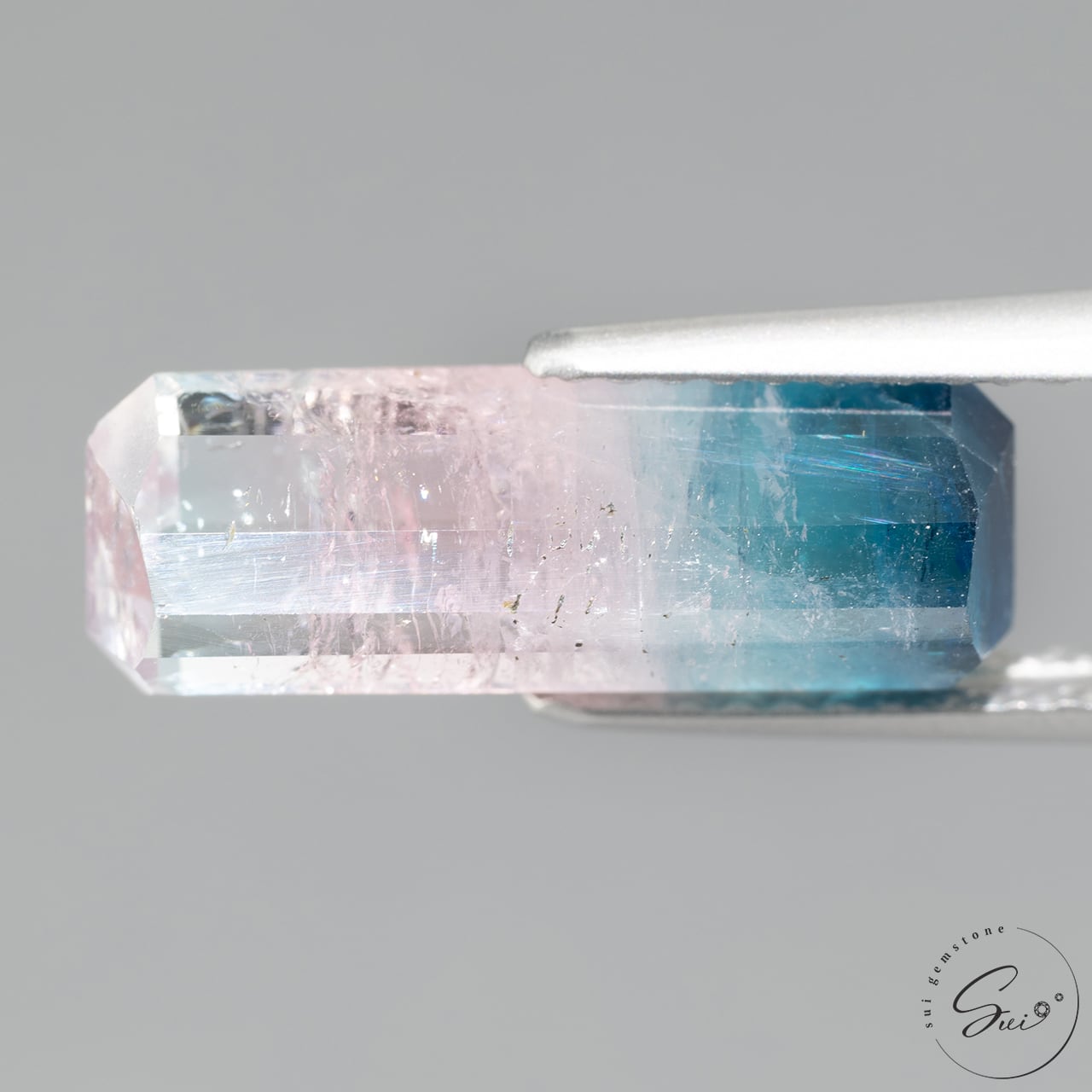 天然【非加熱】パーティーカラード・トルマリン 4.42ct 日独