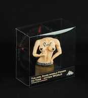 The girl raise middle finger to this rotten world - dashboard accessory /ver.Natural
