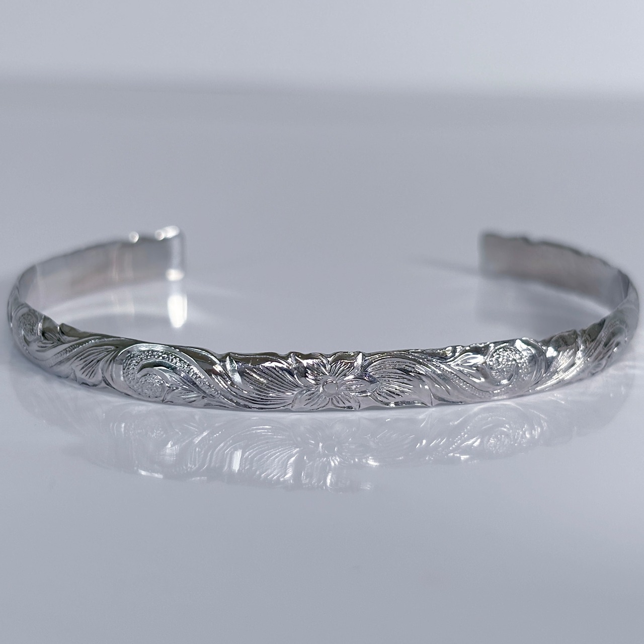 [再販] Classic Hawaiian Bangle -Heritage / Silver