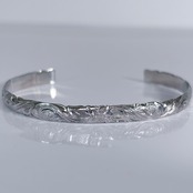 [再販] Classic Hawaiian Bangle -Heritage / Silver