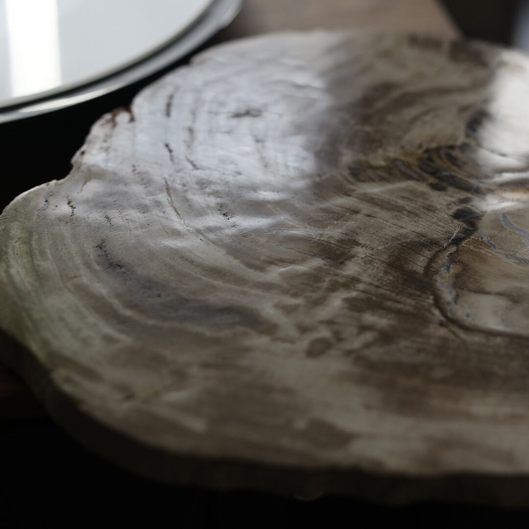 amabro (アマブロ) Wood Plate 20 Natural (プレート・コースター