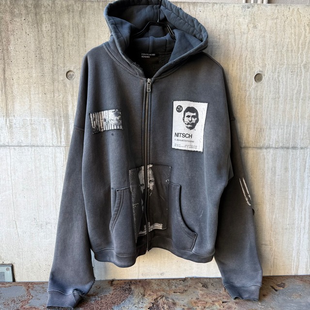 【Enfants Riches Déprimés】Lenin’s Nap Time Assemblage Zip Hoodie