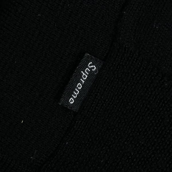 Size【L】 SUPREME シュプリーム 16SS Striped Polo Sweater Black