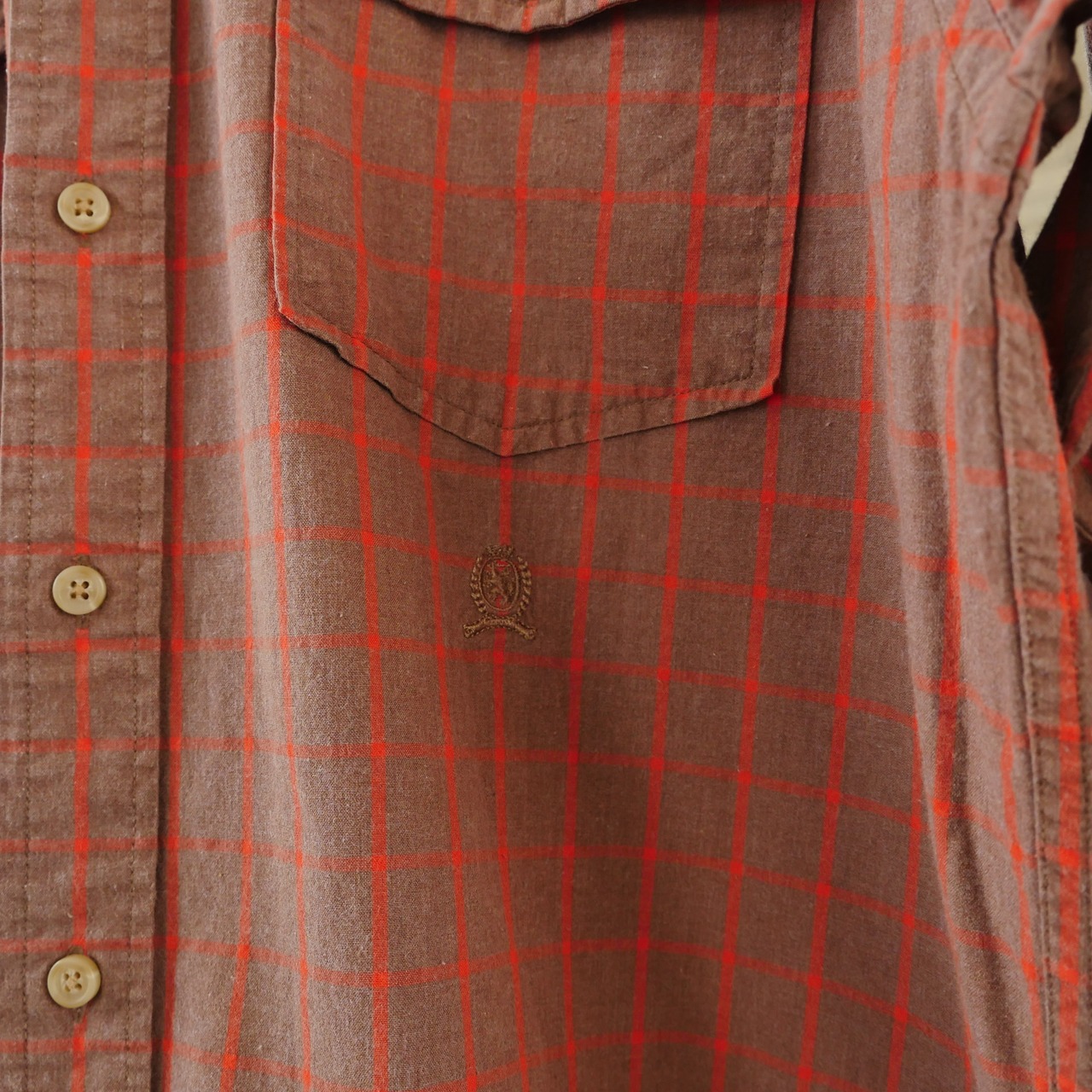 TOMMY HILFIGER|チェックロングシャツ