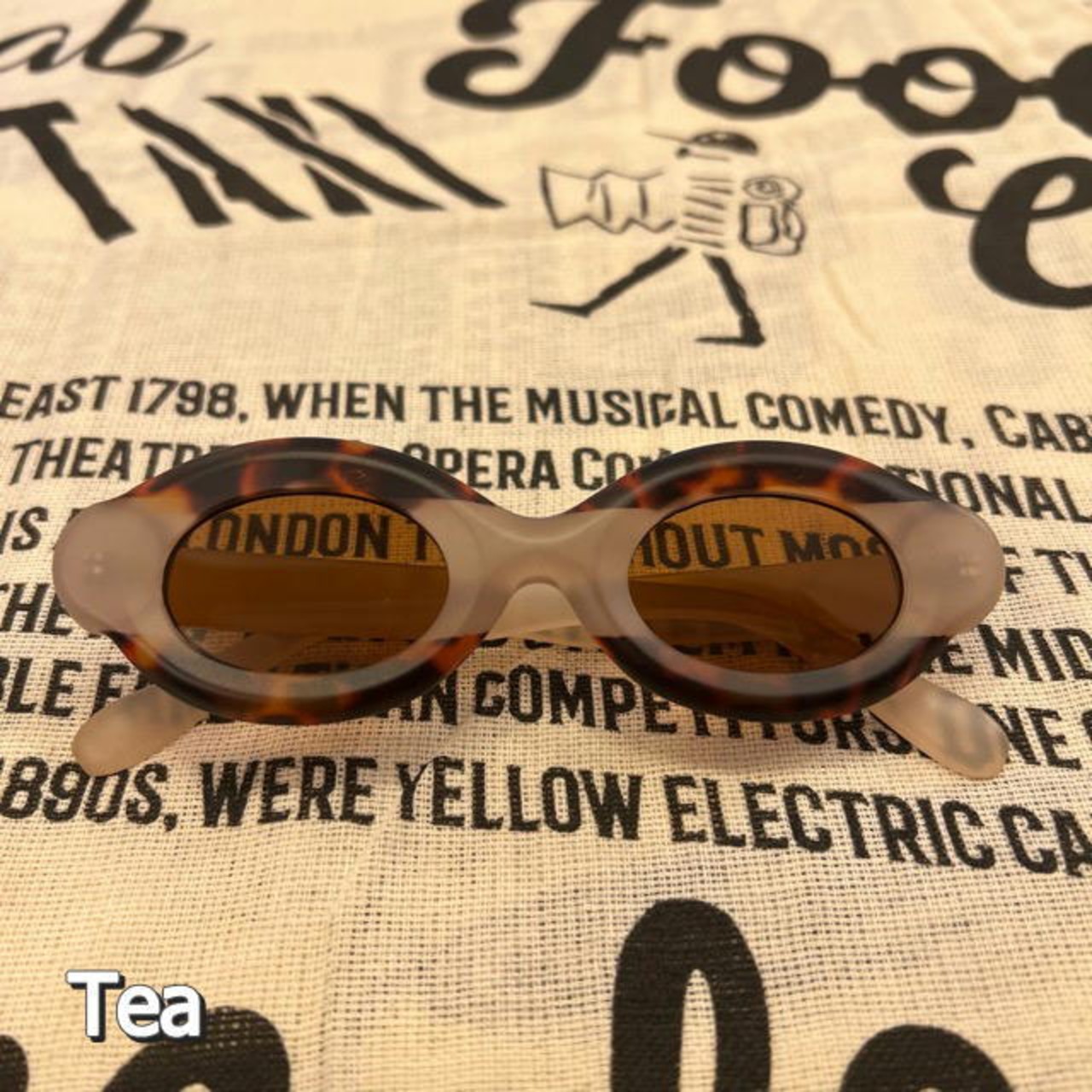 TOPANGA Accessory Retro Oval Sunglasses 6Type レトロオーバルサングラス　Sunglasses　サングラス　オーバル　レトロ