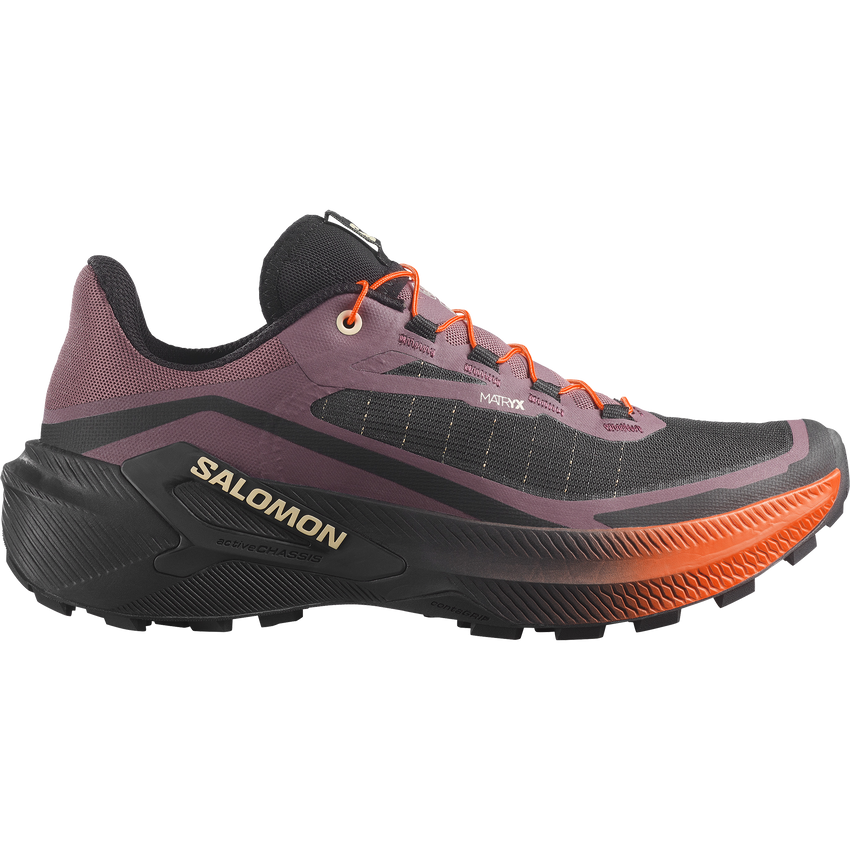 SALOMON サロモン / GENESIS ジェネシス 2 #Huckleberry / Black / Red Orange