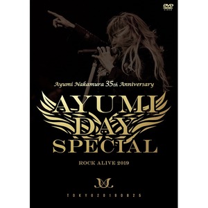 【2枚組DVD】Ayumi Nakamura 35th Anniversary - Rock Alive 2019'AYUMI DAY SPECIAL'