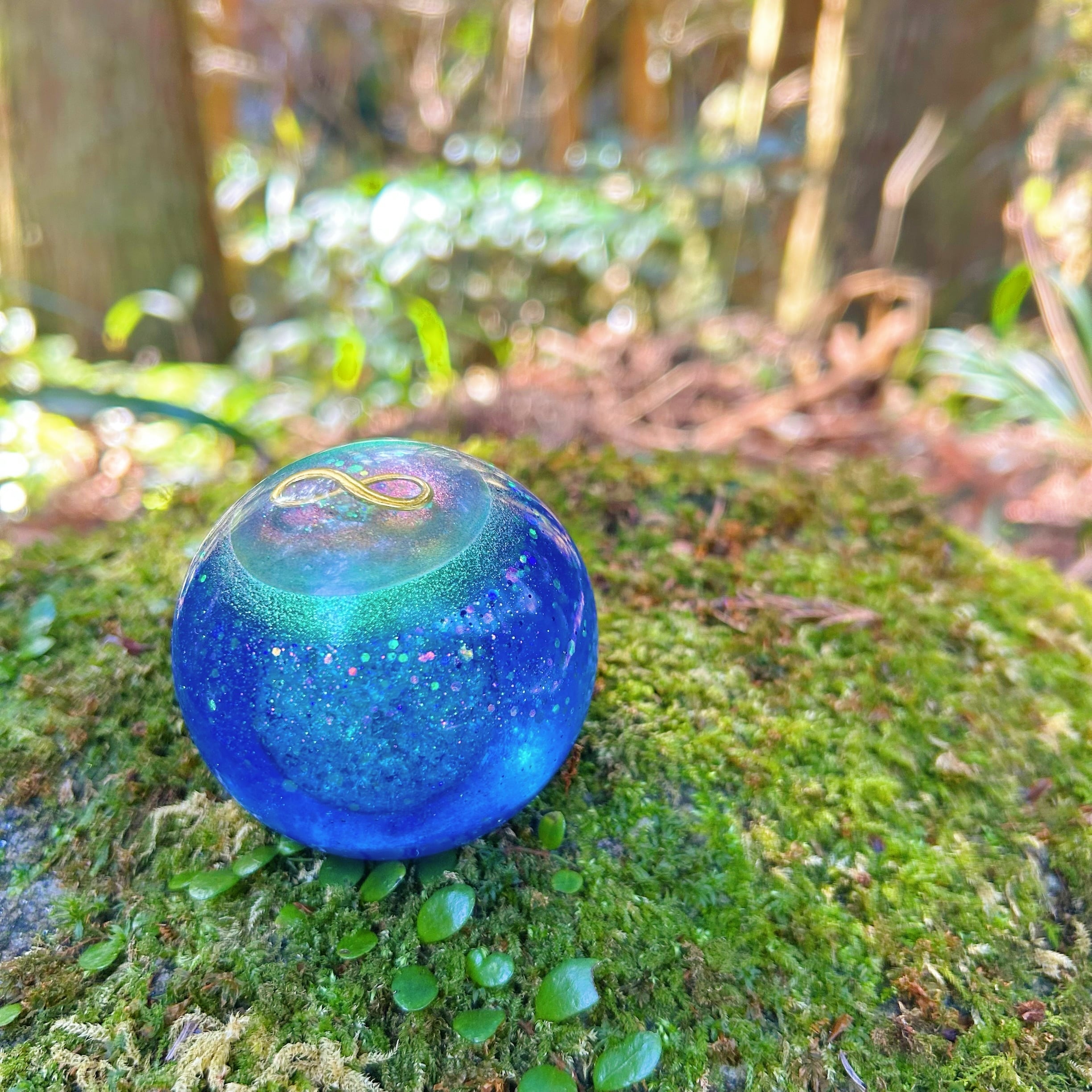 青龍様*龍の宝玉オルゴナイト(大玉)神光