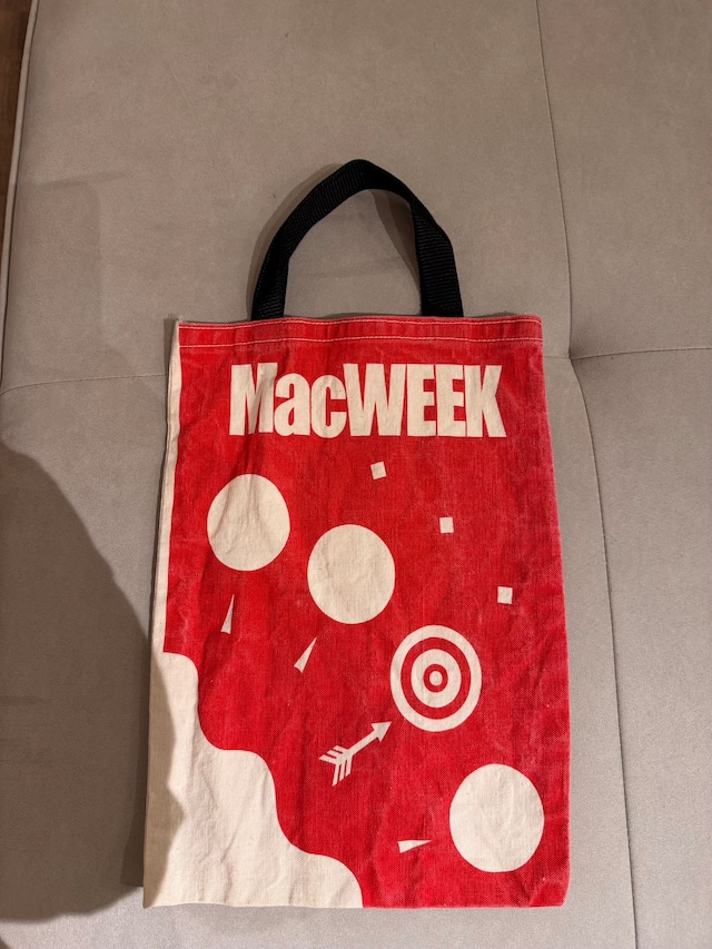 【ヴィンテージ/非売品】MacWEEK キャンバス トートバッグ