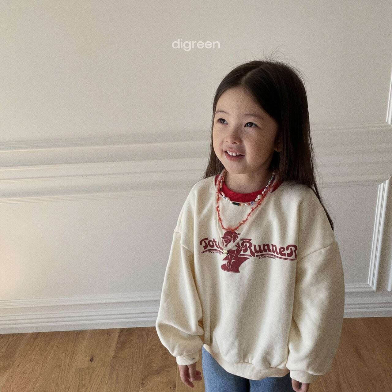 【即納】 digreen runner sweatshirt ② dig_t_6