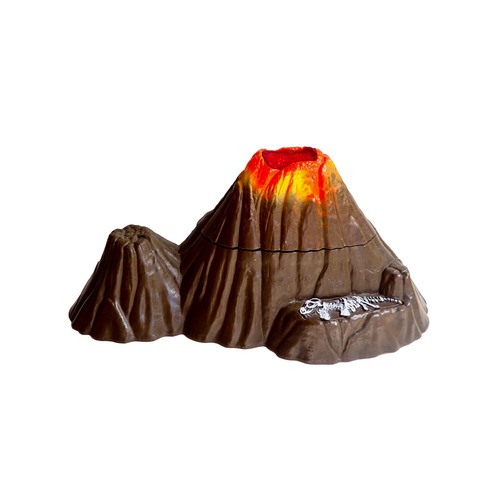 Sound-making volcano lamp toy