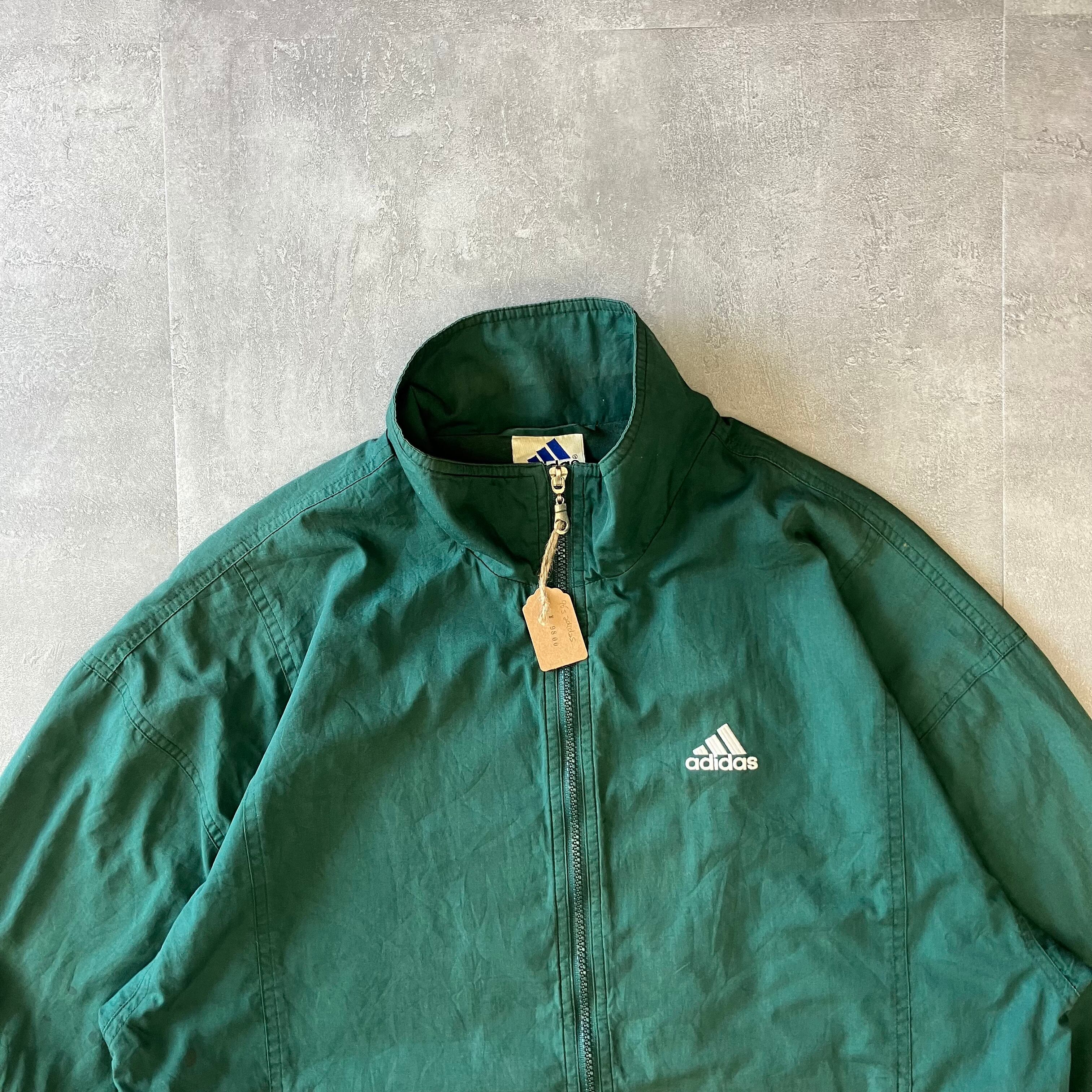 adidas 90s ナイロンジャケット ドローコード M No.2037 | 古着屋ROCKET