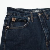 embroidery denim pants