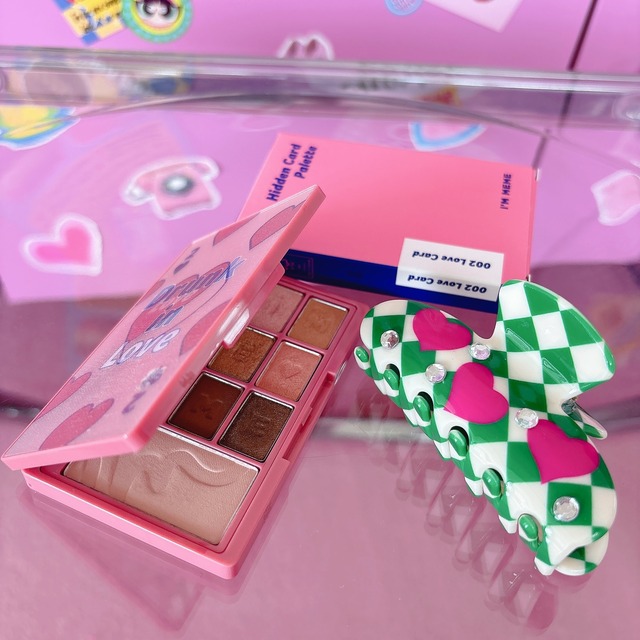 【クーポン併用不可】クリップ×アイシャドウセット♡コスメ/スキンケア/ヘアアレンジ/おしゃれ/可愛い