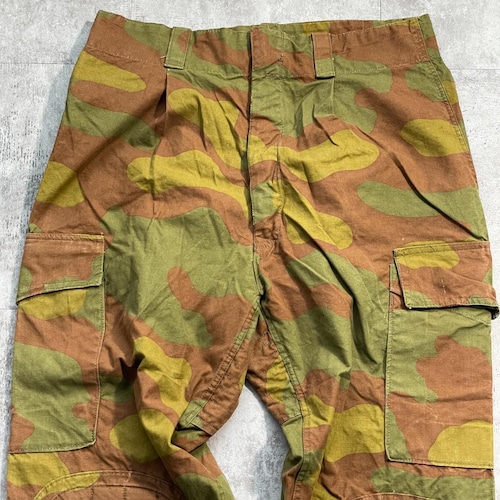 80s イタリア軍 サンマルコカモ フィールドパンツ w31 詳細写真2