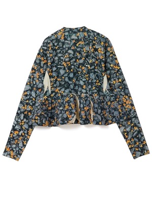 【26AW】NONTOKYO ノントーキョー / トップス / DIRECT PRINT RIB GATHER C/S