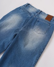 【#Re:room】HIGH WAISTE WIDE DENIM PANTS［REP330］