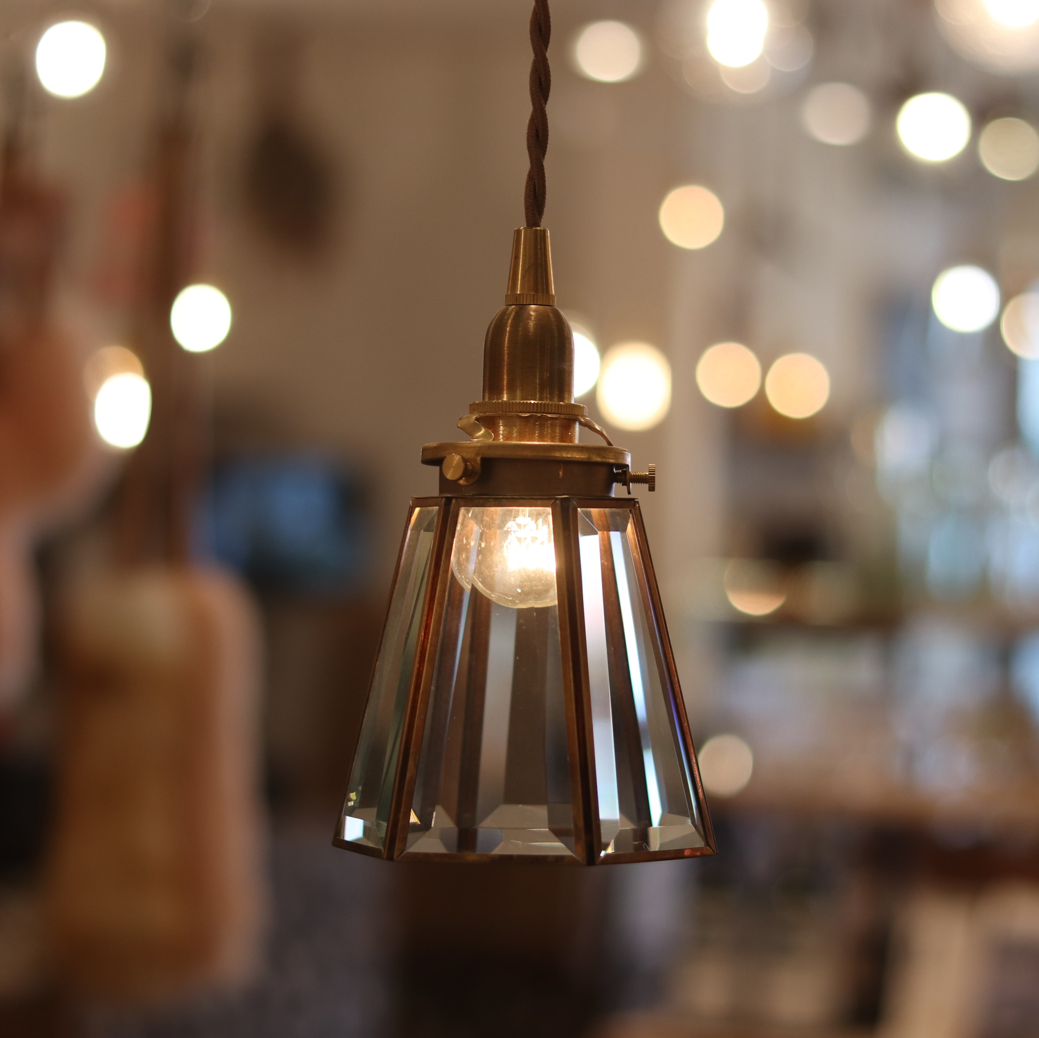 照明】ガラスシェード エッジング【1580】 | ジーフラットインテリア