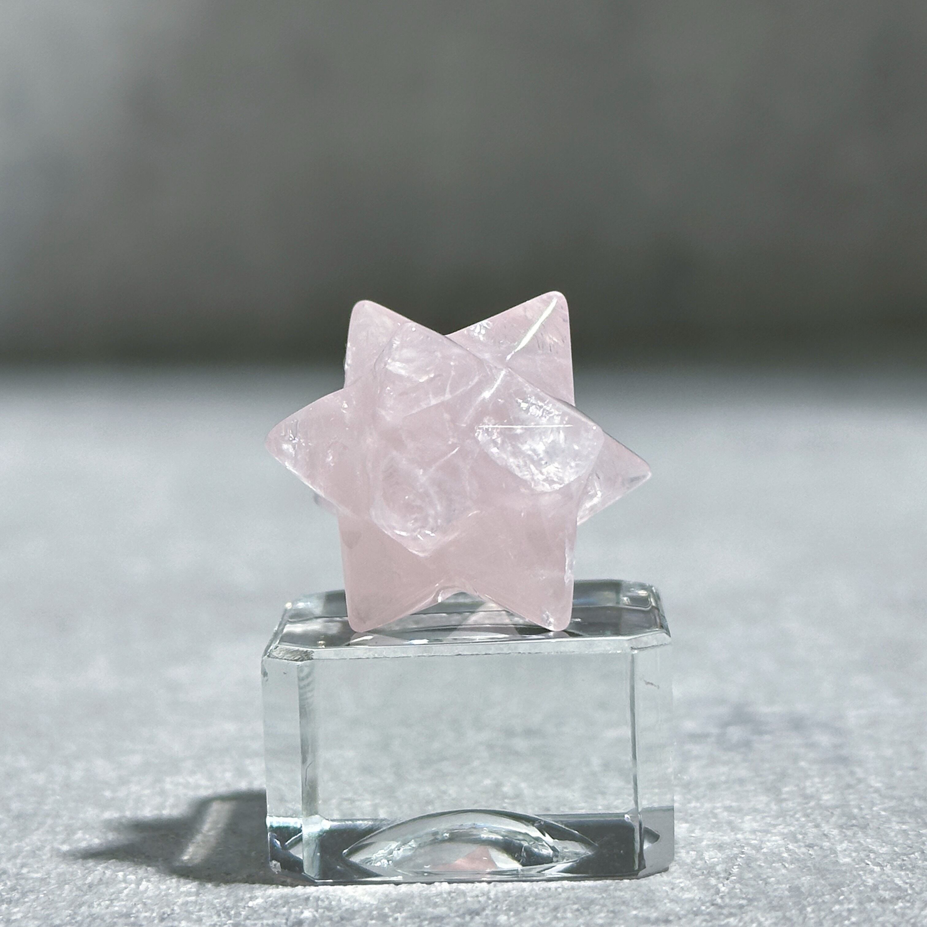 ローズクォーツ ミニアステロイド11◇RoseQuartz◇ 天然石・鉱物