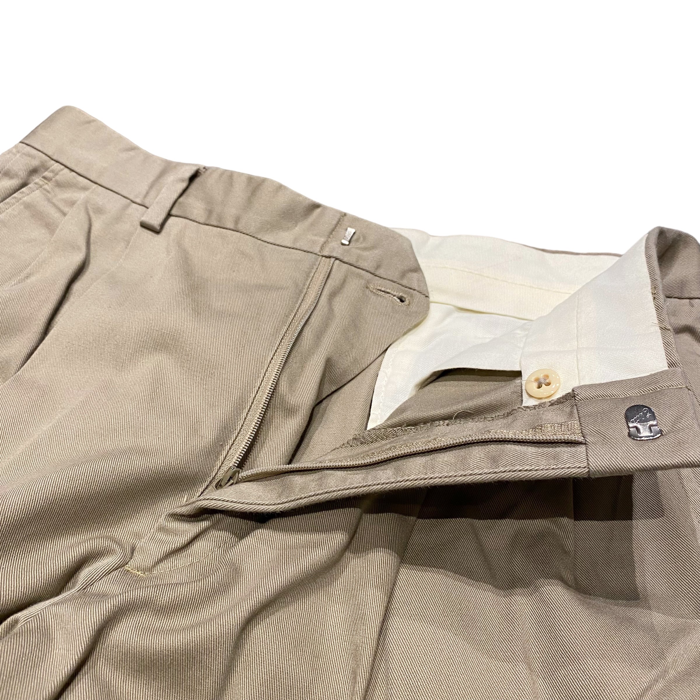 90's USA製 Brooks Brothers 2tuck Chino Trouser Pants W33 