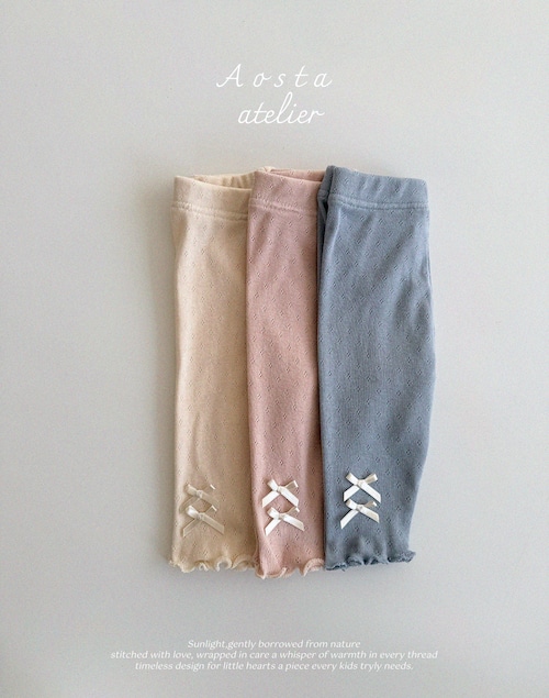【Aosta】Camellia leggings
