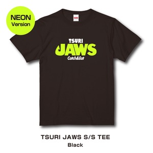 Catch&Eat【TSURI JAWS Tシャツ★Neon Yellow★】