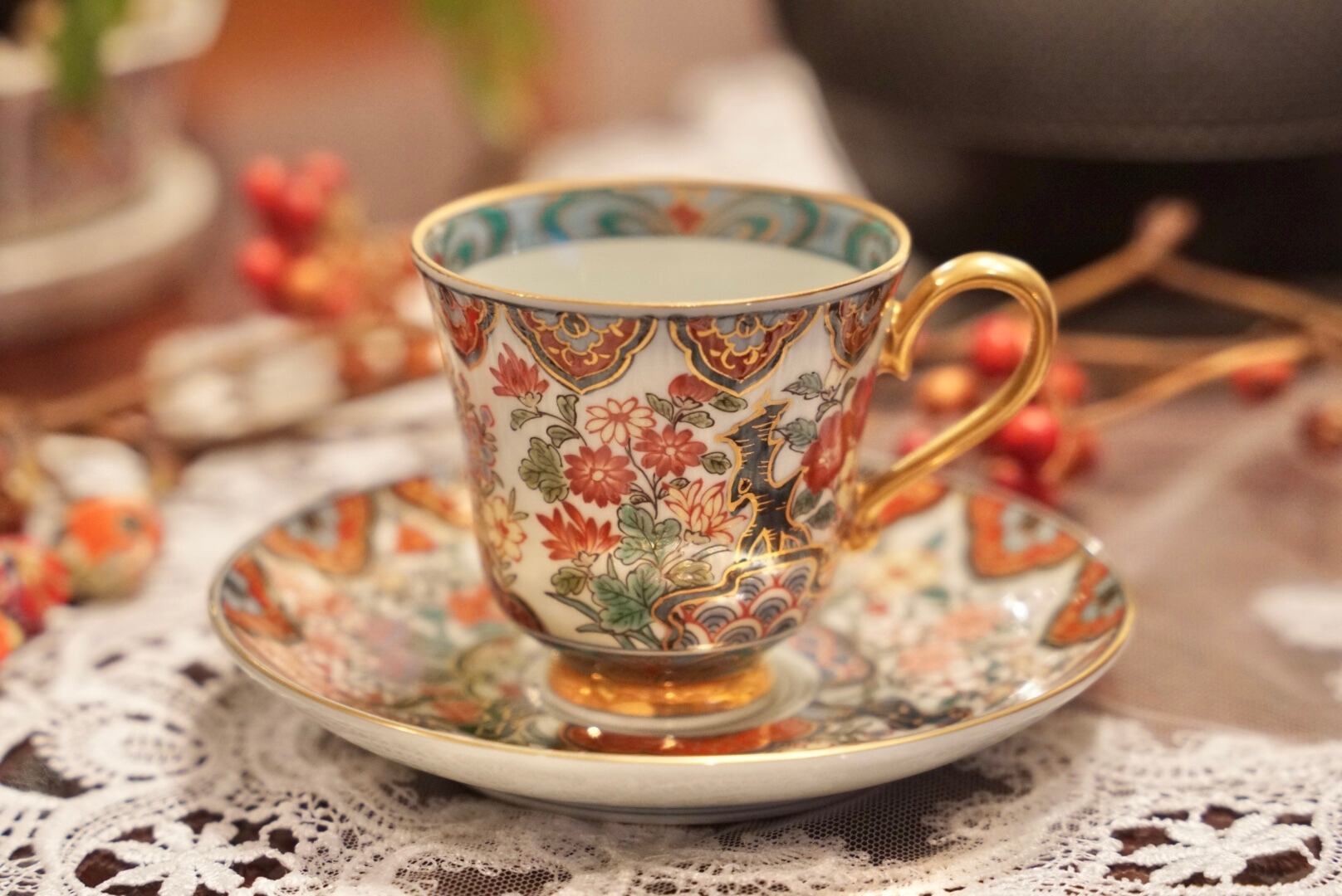 マイセン Gカンテ - Meissen MEISSEN 金彩 ブーケフラワー の通販 by