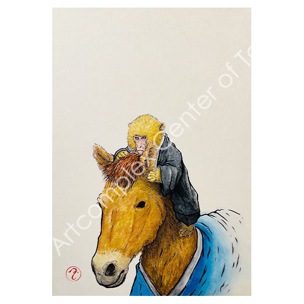 清水 幹「凝視」