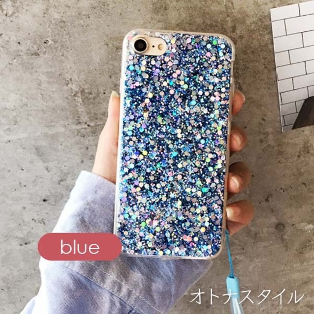 【予約】秋冬 スマホケース ラメ キラキラ グリッタースパンコール 大人 オシャレなiphoneケース6/6S/6plus 