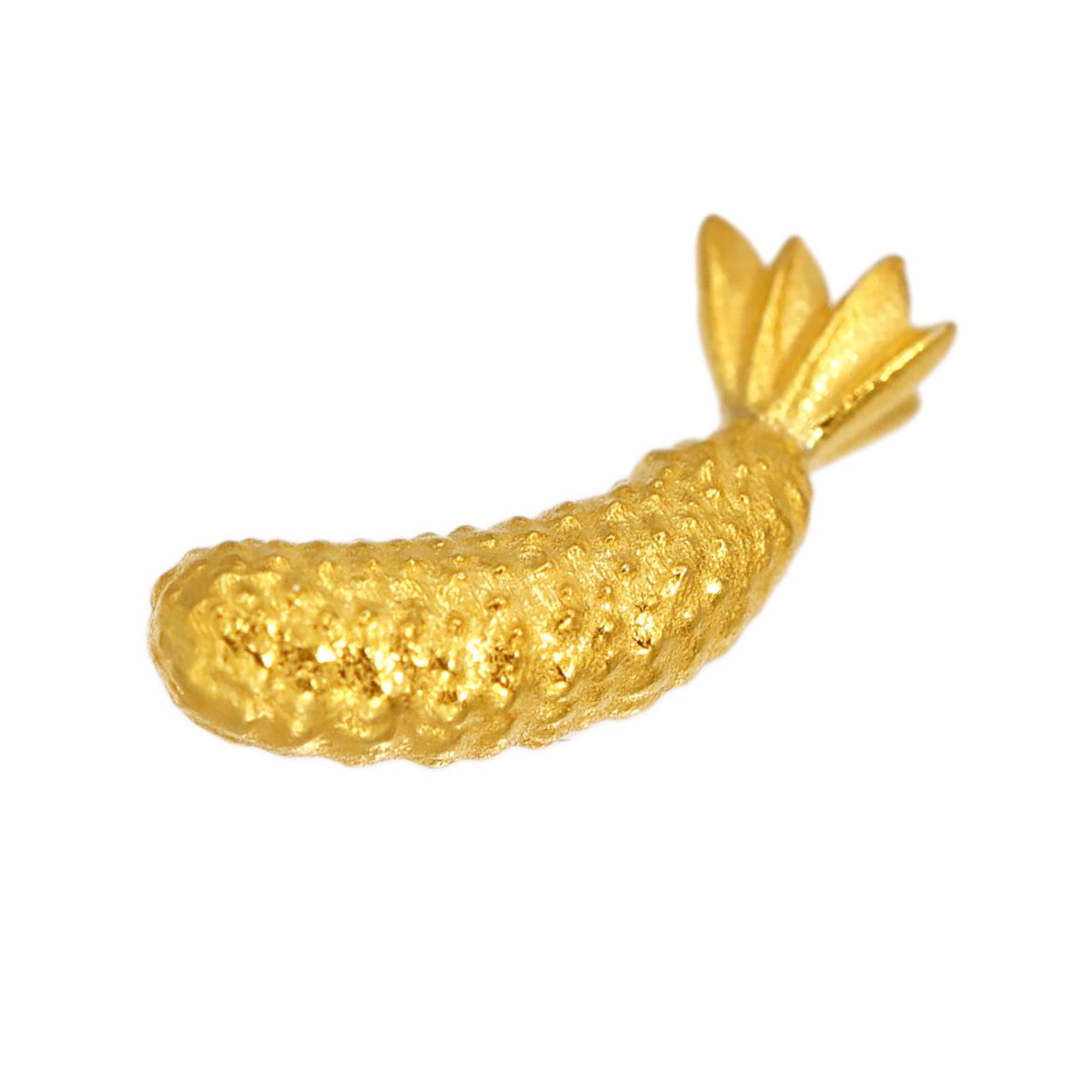 純金「エビフライ」モチーフ 約1g