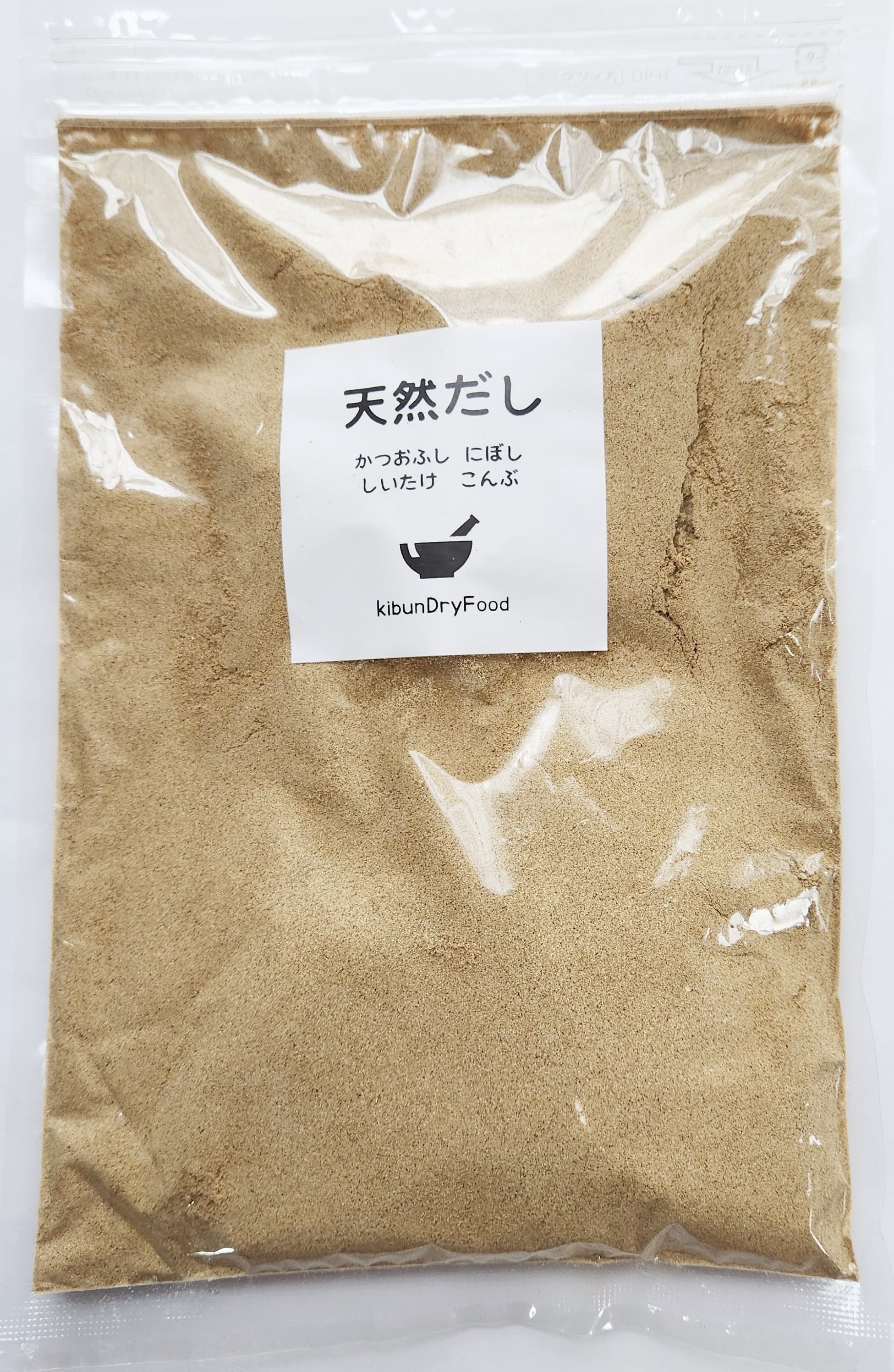 By　Produced　カフェキブン　dry　food　国内産・無添加　100ｇ680円　天然だし　kibun