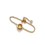 Dome Ring（ドームリング）EMU-016dr-ci   シトリン