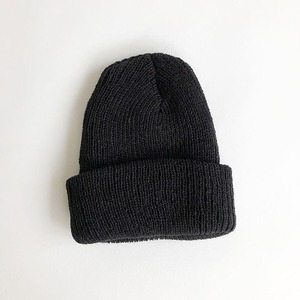 RYUJI KAMIYAMA / KNIT CAP / BLACK / 神山隆二 / ニットキャップ / ブラック