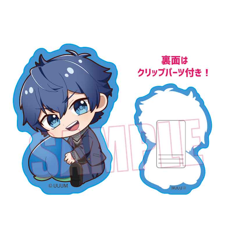 カラフルピーチ ぎゅぎゅっとアクリルクリップ/なおきり