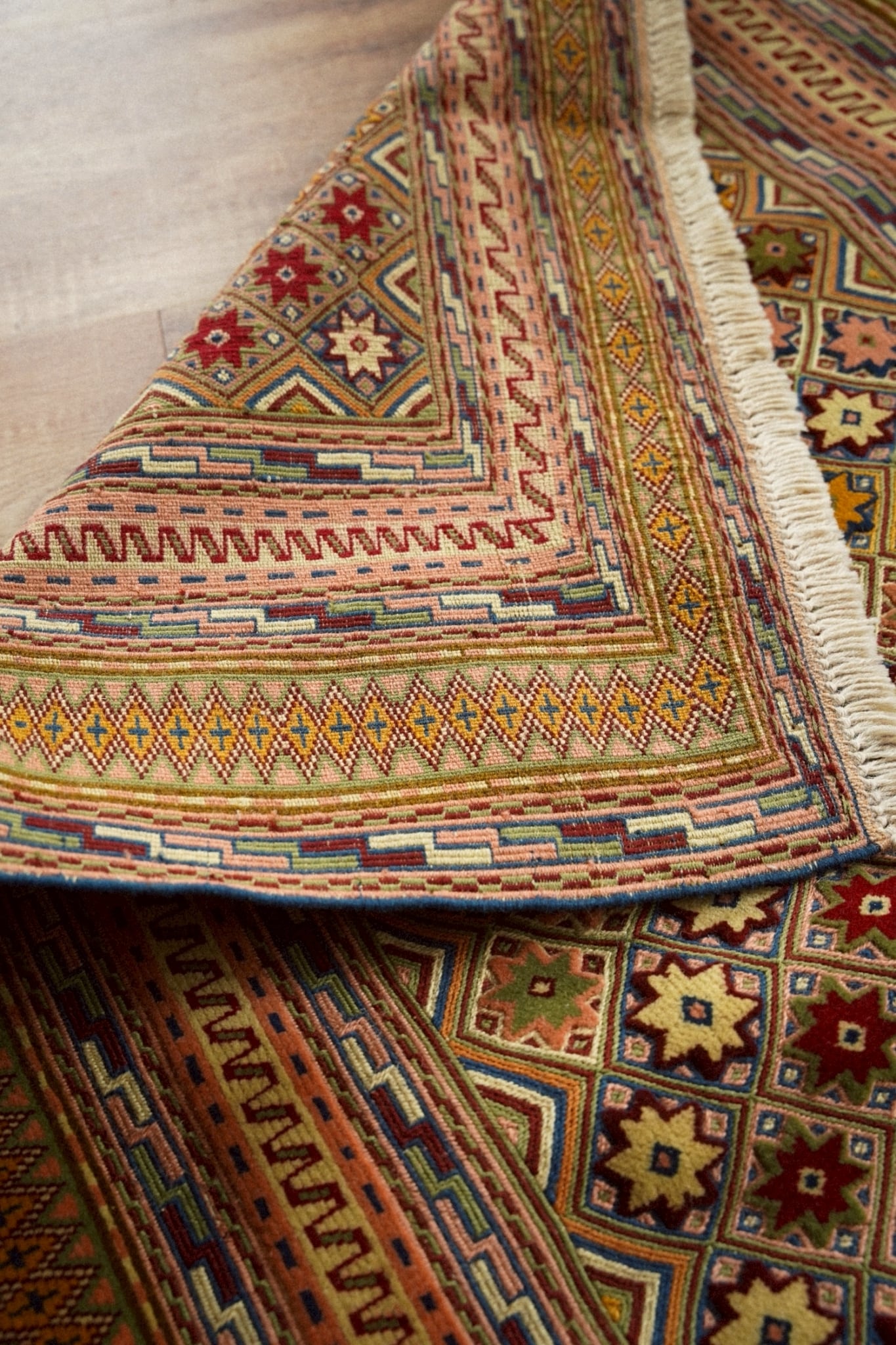 1935-Vintage Mashwani rug | 手織りのヴィンテージラグ専門店 | Bahr